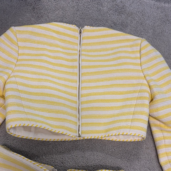 Zimmermann Yellow and White Striped Set - Picture 5 of 6